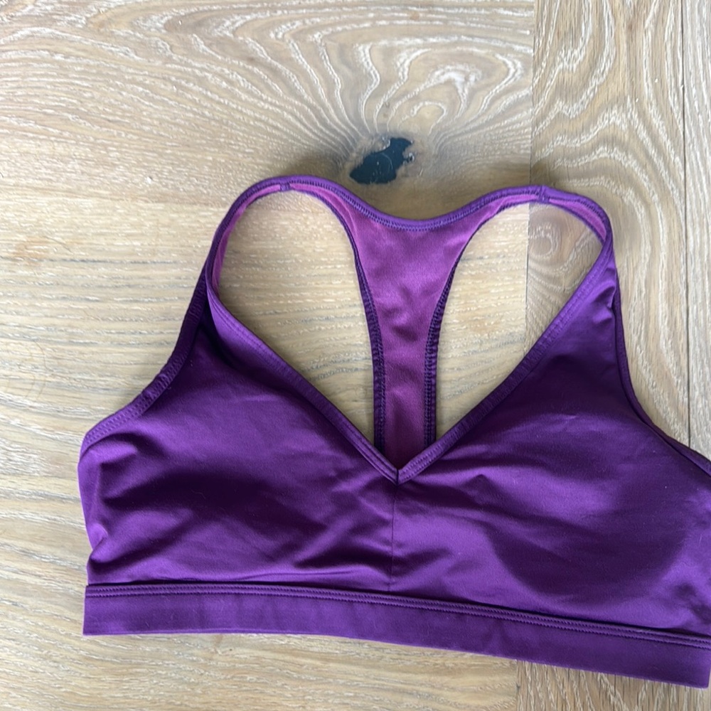 Purple Victoria Secret Women's Sports Bra